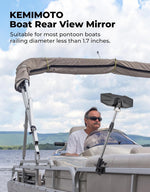 Espejo Retrovisor KEMIMOTO Universal Panorámico