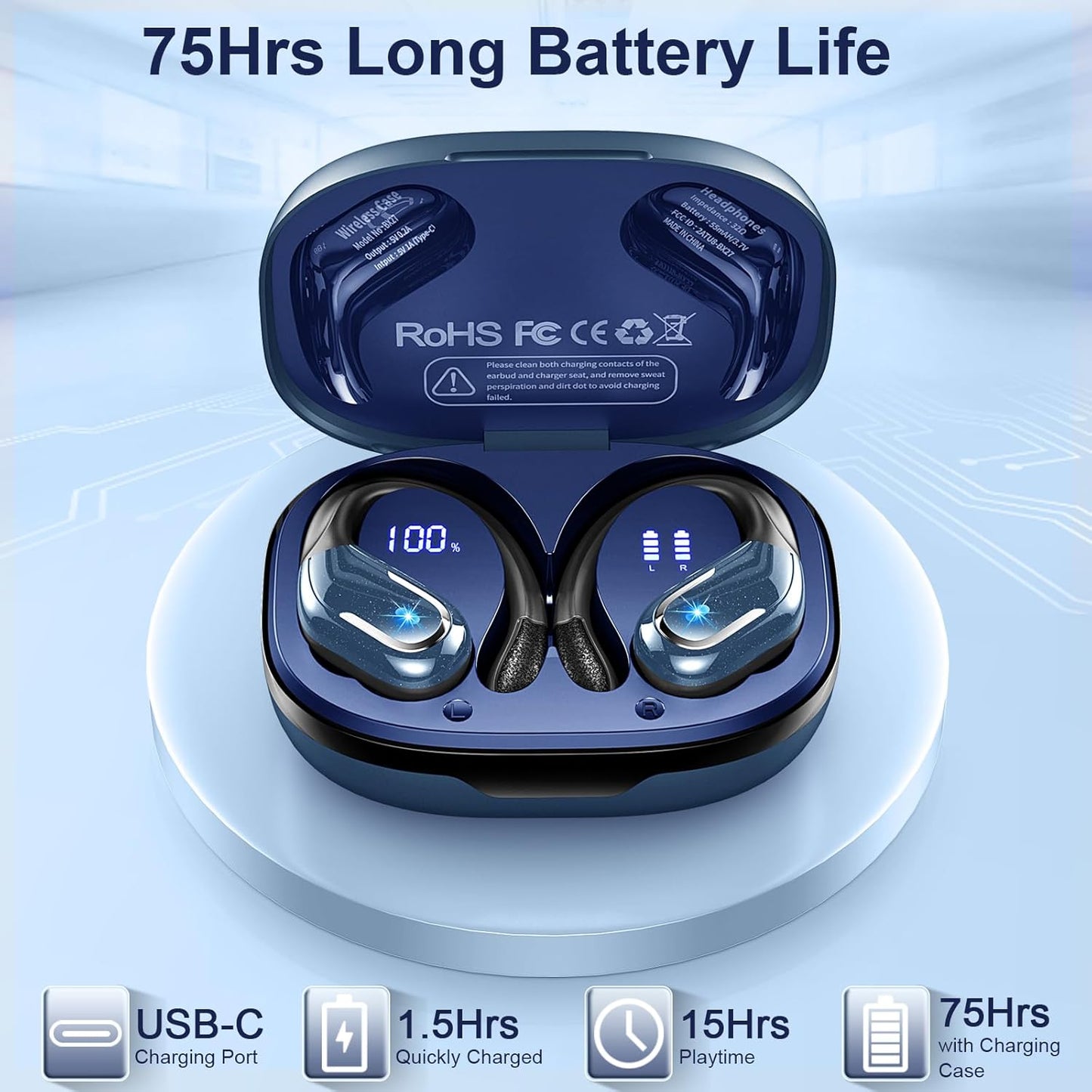 Auriculares inalámbricos Ltinist BX27 Bluetooth impermeables