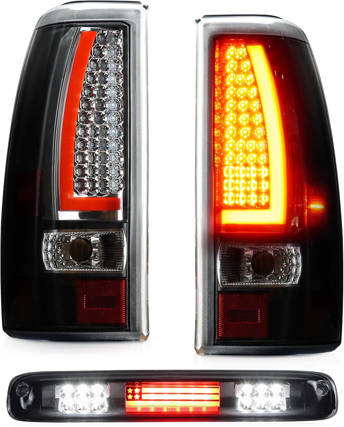 Kit de luces de freno LED, Chevy Silverado GMC Sierra (DETALLE)