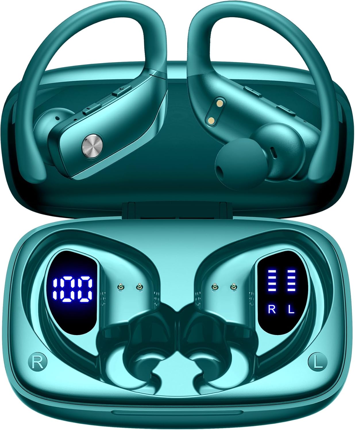 Auriculares inalámbricos Bluetooth BMANI verde