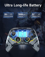 Control Inalámbrico RGB Bluetooth Gamepad Multiplataforma Para PC Android Switch iOS,EasySMX X15