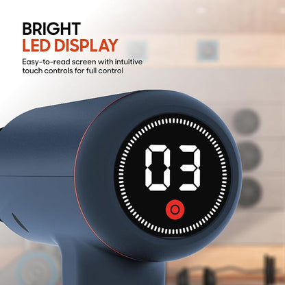 Pistola De Masaje Sharper Image Powerboost Max 6 Acces