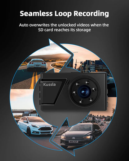 Cámara frontal para salpicadero,de tablero con tarjeta SD de 32 GB.