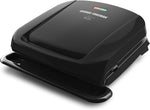 Parrilla y prensa para paninis George Foreman, 4 porciones placas extraíbles.