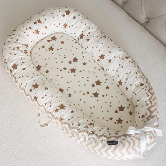 Baby Nest, Nido para  Colecho, doble cara, lavable, NB a 8 meses.