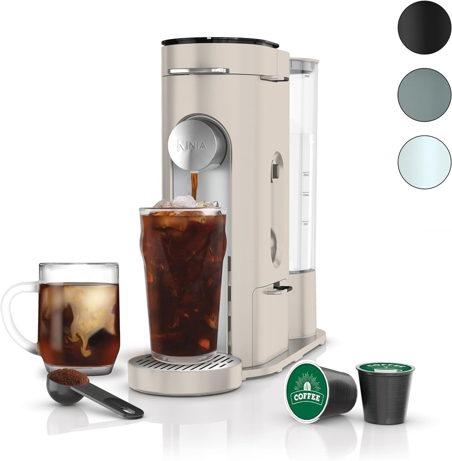 Ninja Pods & Grounds Single-Serve Coffee Maker.