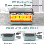 Fiambrera Eléctrica de 70 W, 4 en 1 con Calefacción Ultrarrápida.