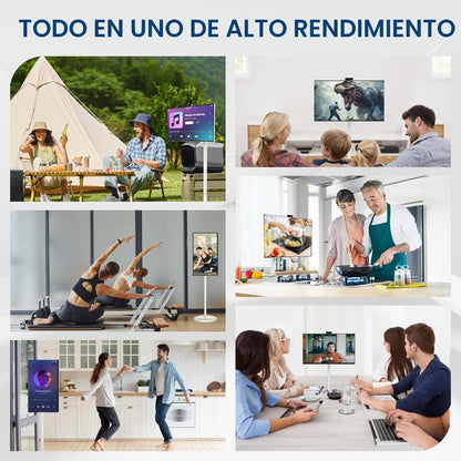 Monitor inteligente 4K Kumezo, 32" sistema operativo Android, Rotativo