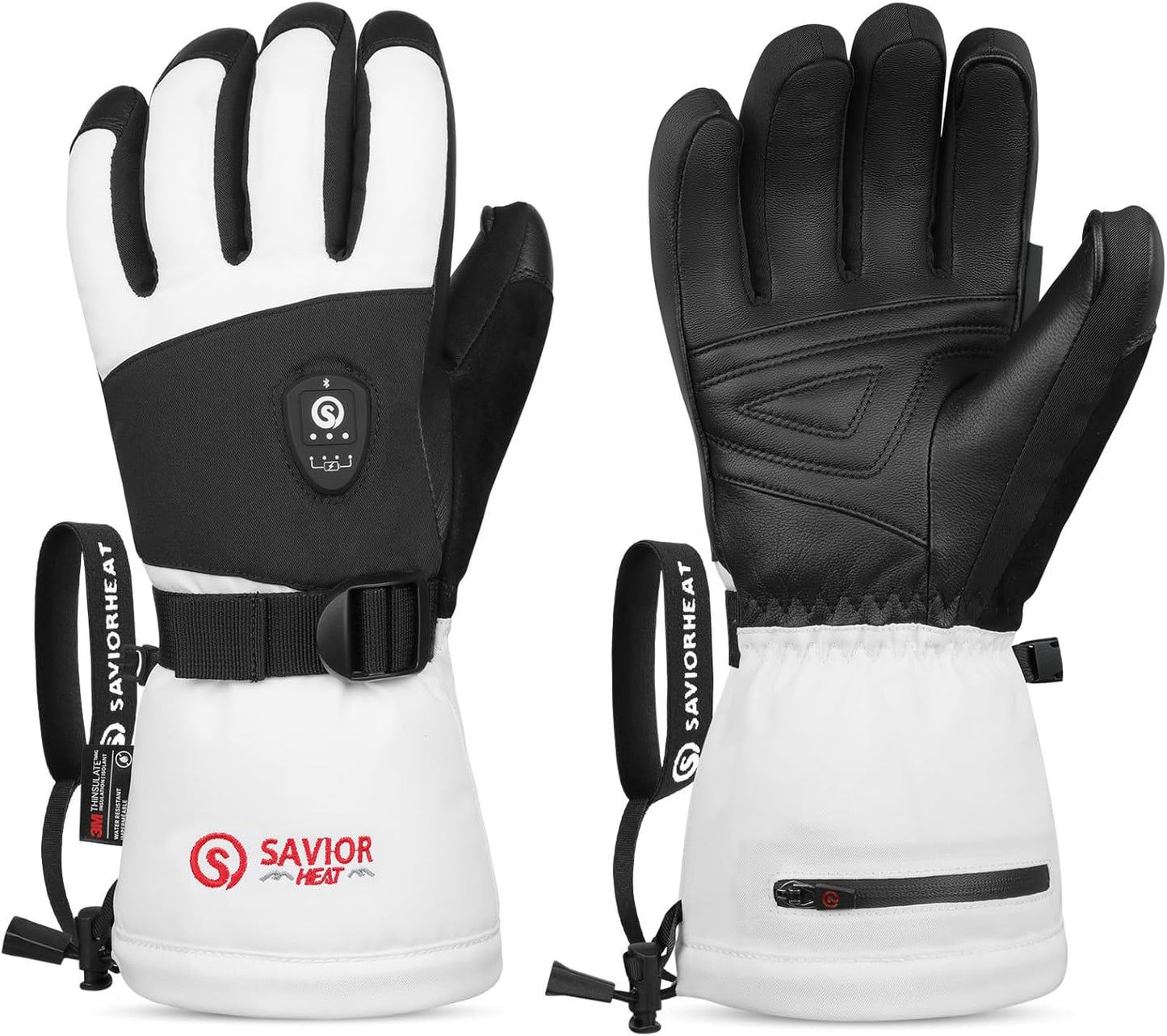 Guantes Térmicos, control por app, impermeables, recargables.