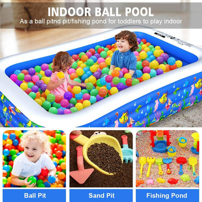 Alberca Inflable Familiar Media Para Jardín Y Patio MIBOTE