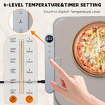 Tapete de calentamiento para alimentos, eléctrico, silicon, regulable.