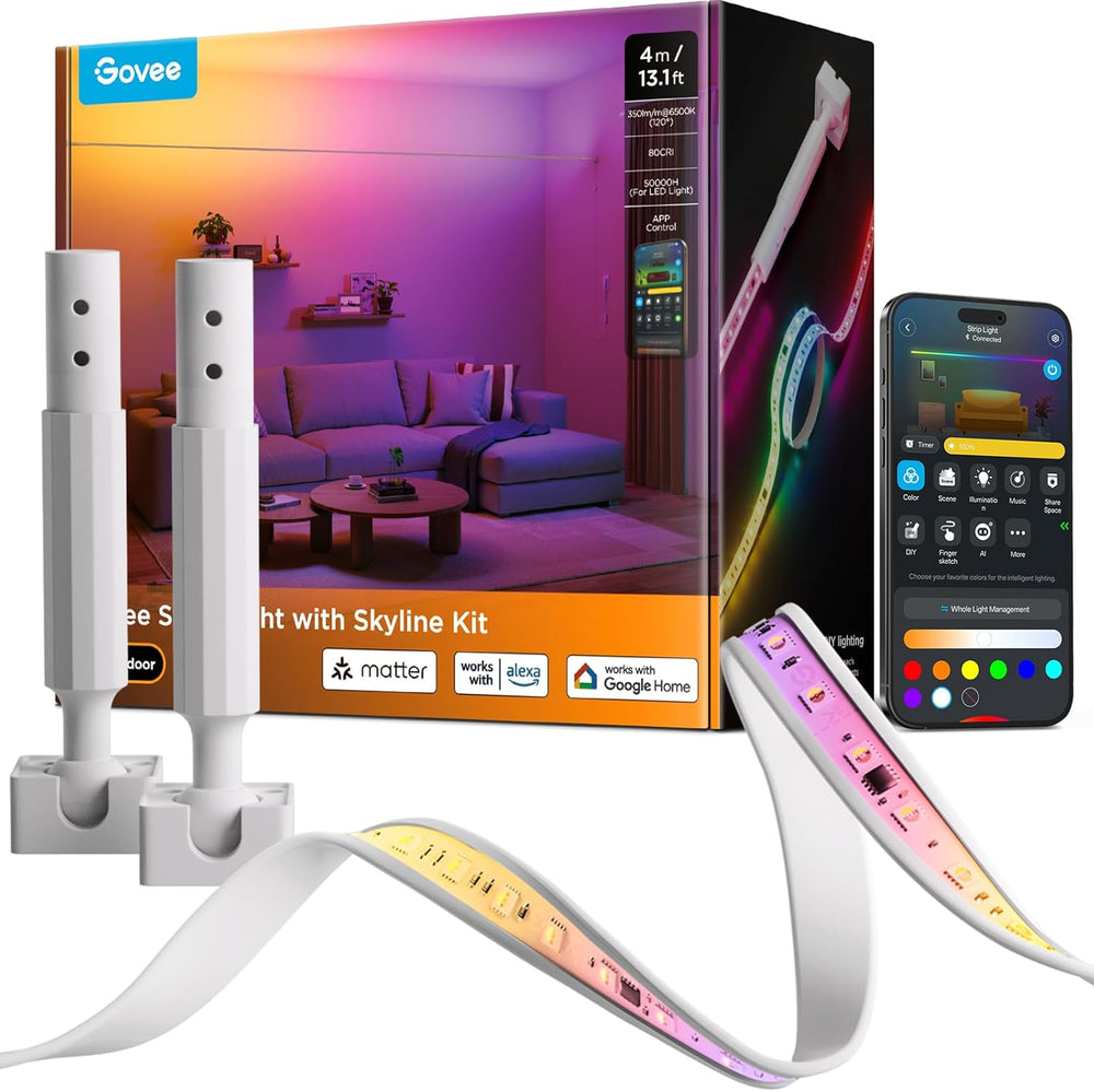 Tira LED Govee Horizon Kit RGBWWIC Matter 4m
