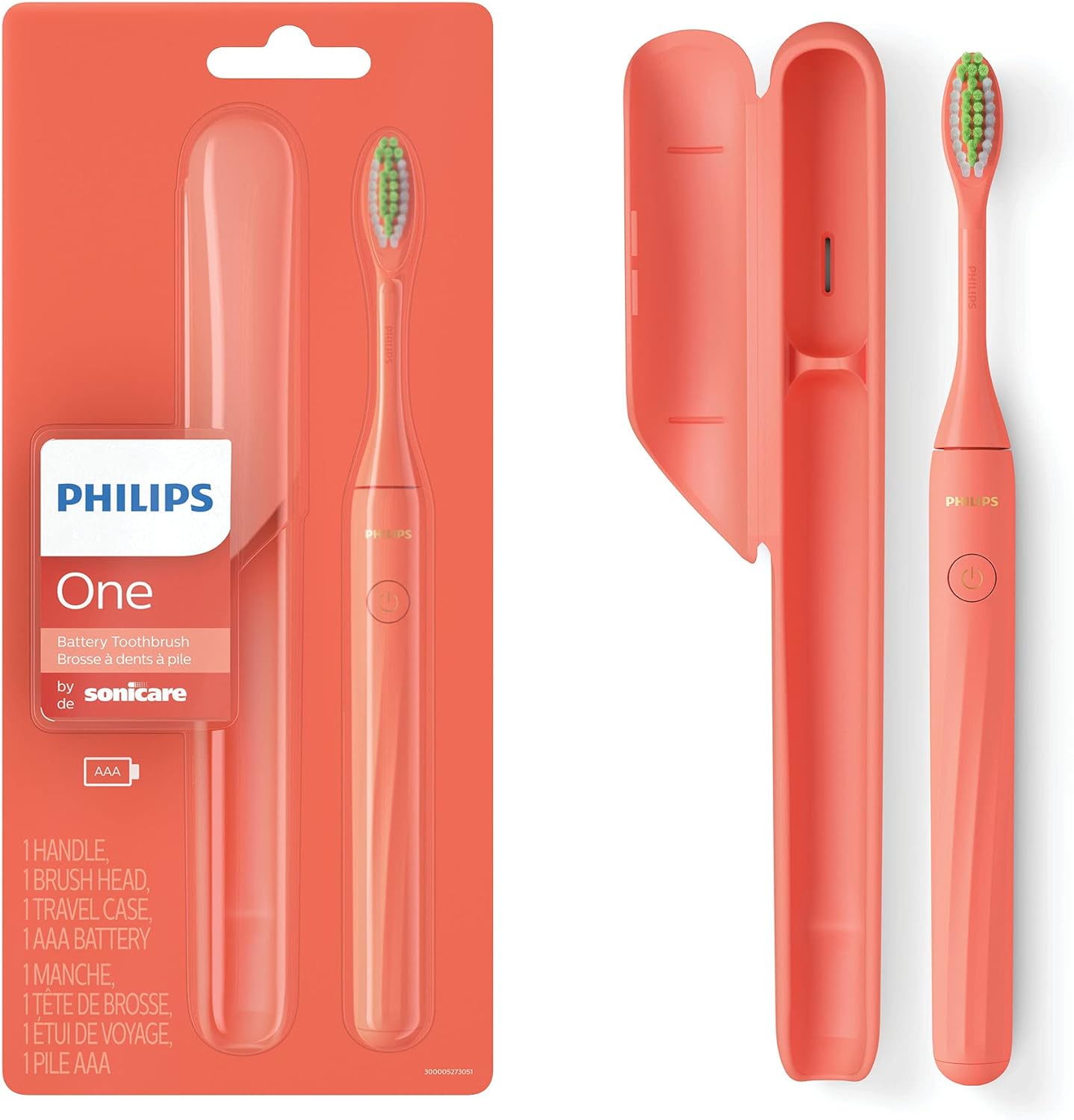 Cepillo de dientes de batería, Philips One by Sonicare.