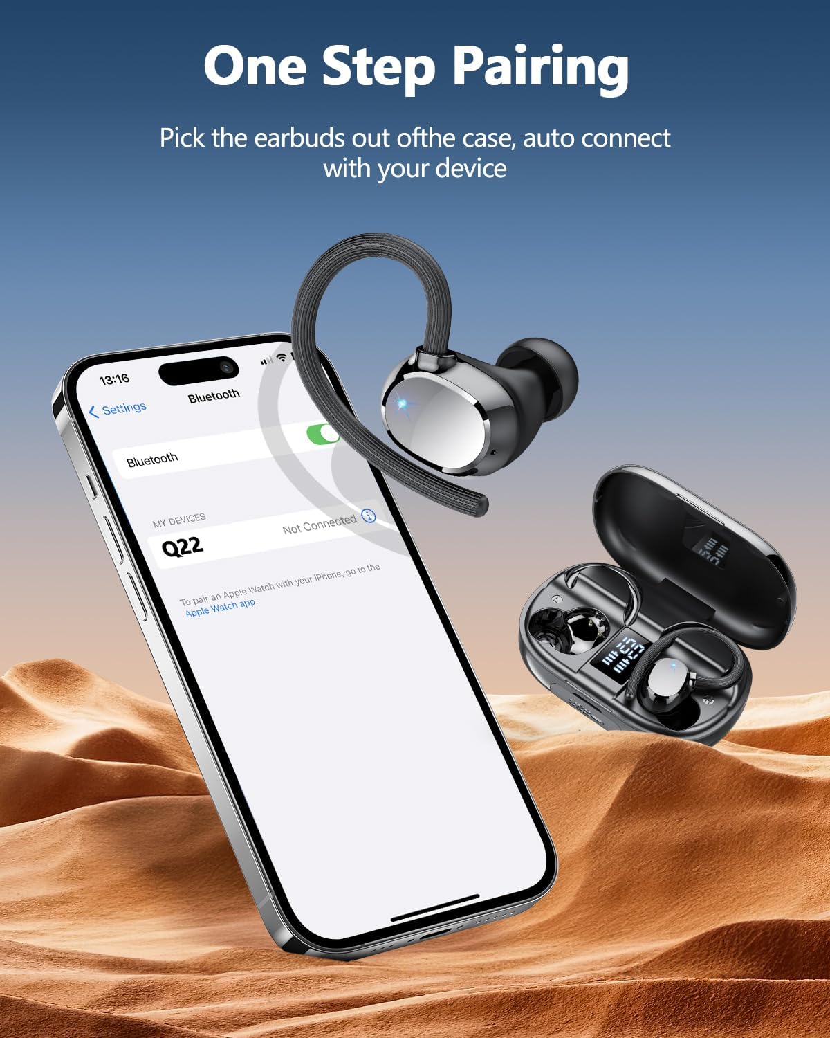 Auriculares inalámbricos Bluetooth Sport Q22