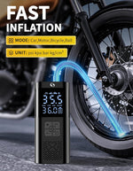 Inflador Portátil Recargable Moto Auto 150 PSI Batería