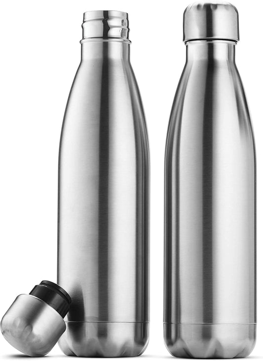 2 botellas de agua acero inoxidable FINEDINE (17 oz)