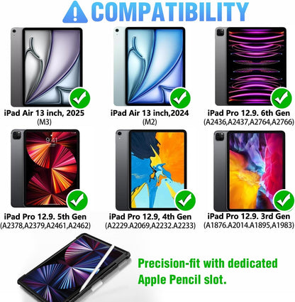 Funda con teclado para iPad Air de 13" e iPad Pro de 12.9" NILLKIN CAJA ABIERTA