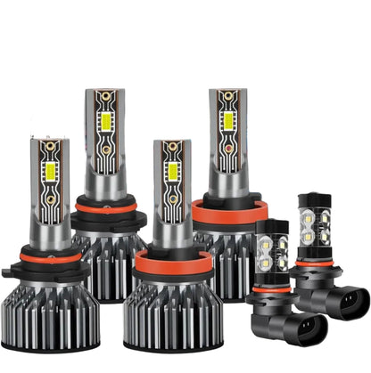Bombillas LED antiniebla, blanco frío 16000 lm, H11, 6pcs.