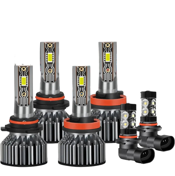 Bombillas LED antiniebla, blanco frío 16000 lm, H11, 6pcs.