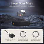 Cargador de anillo inteligente, Talla 9, Oura Ring Gen4.caja abierta