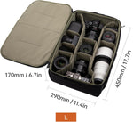 Bolsa Pgytech, grande de inserción para cámaras Canon, impermeable.
