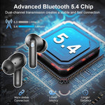 Auriculares inalámbricos, Bluetooth 5.4.