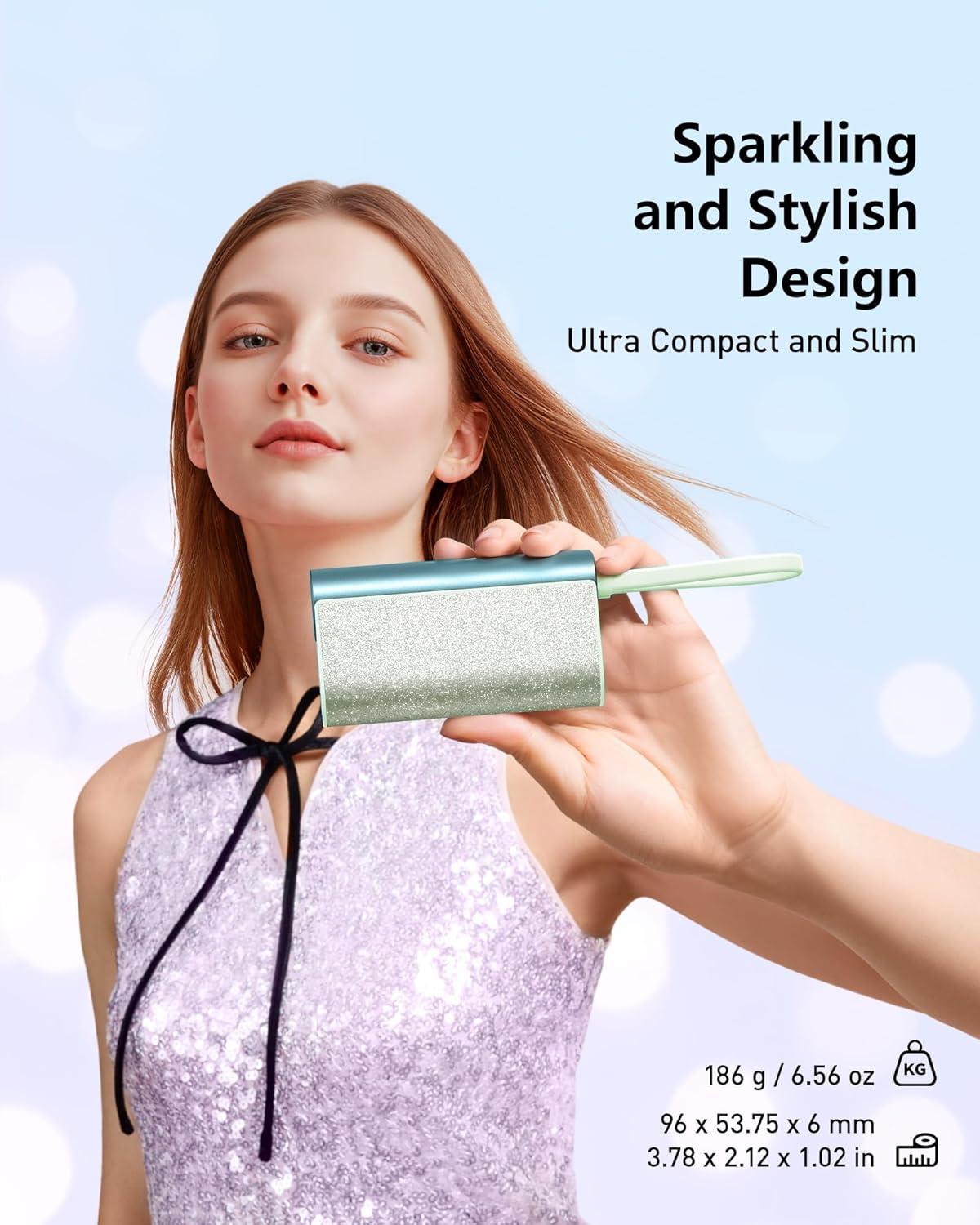 VEGER Cargador portátil compacto cable extraíble