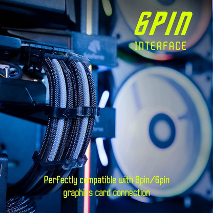 Cable de extensión para fuente de alimentación AsiaHorse de 16 AWG.