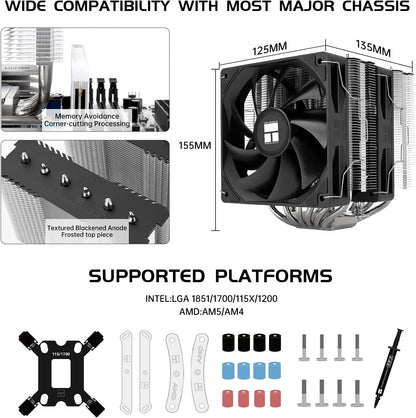 Enfriador Thermalright Peerless Assassin, 120 SE ARGB V2.