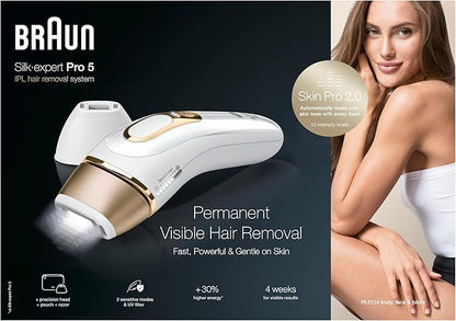 Braun IPL Silk Expert Pro 5 PL5157 Depiladora Luz Pulsada