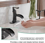 Monomando de lavabo, Best Water Experience, oil/bronce, (USADA).