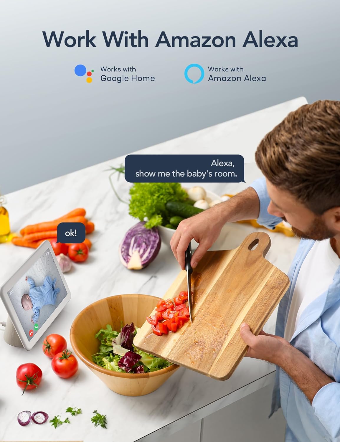 GNCC 2K Cámara Vigilancia WiFi Visión Nocturna (USADO)