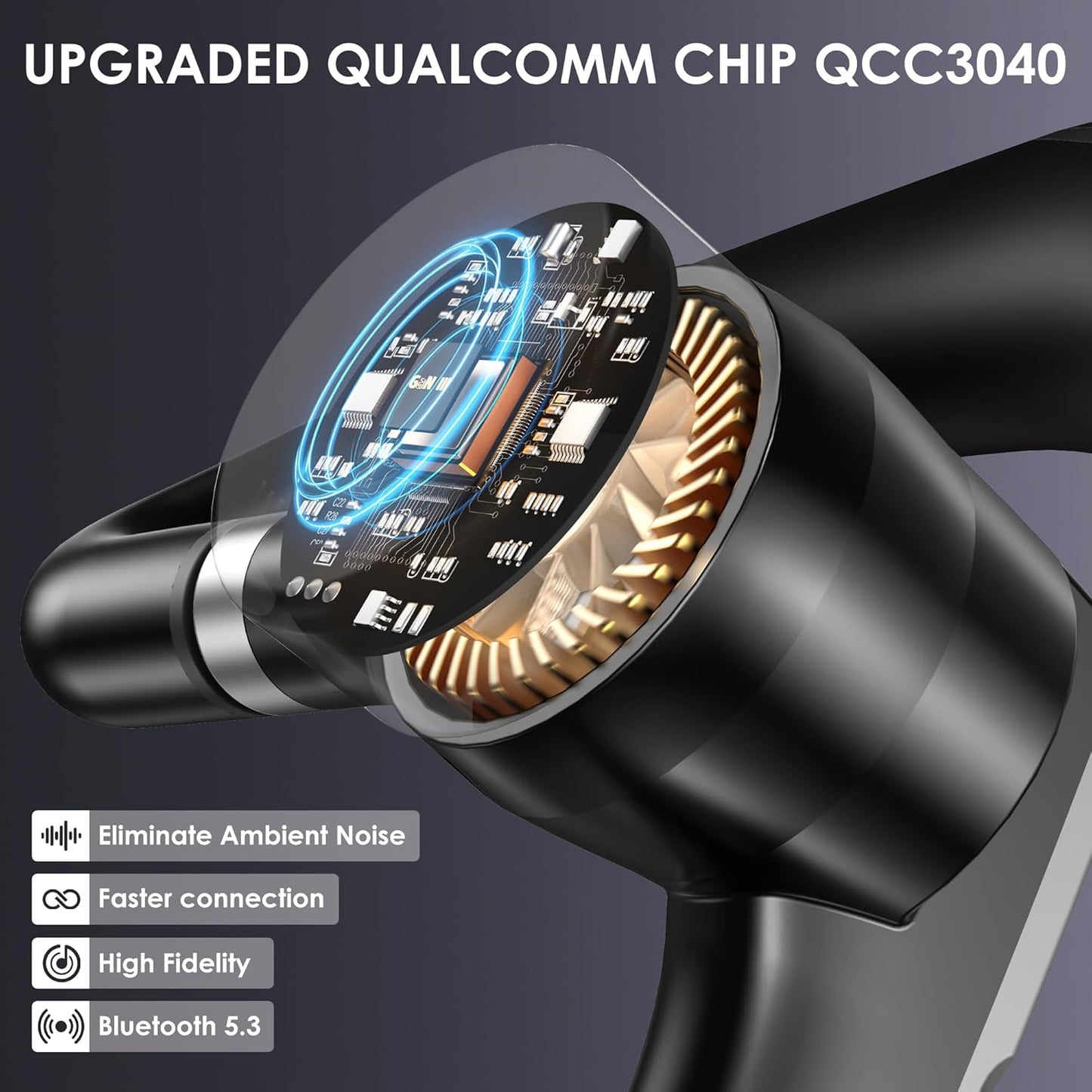 Auricular inalámbrico, computadora, hogar, oficina. (USADO).