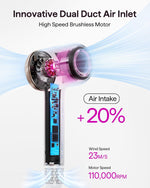 Secador De Pelo Wavytalk D9, Alta Velocidad con concentrador y difusor