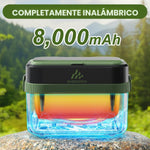 Lonchera eléctrica inalámbrica Snidomn, cap. 6,3 tazas (USADO)