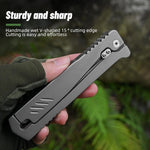 Navaja plegable con bloqueo Treszen Carrot Knife, (DETALLE).