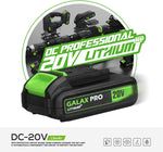 GALAX PRO 20V 4-1/2" Sierra circular inalámbrica con batería de 2.0Ah USADO.