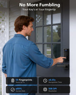 Philips Cerradura de Puerta Inteligente con Asa, Bloqueo Automático.