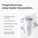 Afeitadora y recortadora para mujeres, húmedo y seco, Braun Silk-épil 7.
