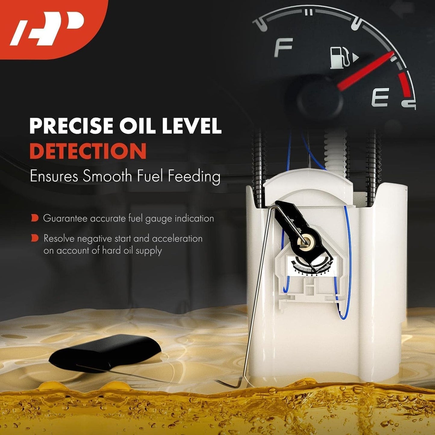 Bomba de combustible eléctrica, con sensor de presión.