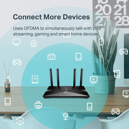 Router TP-Link WiFi 6 AX1500 1500Mbps Doble Banda
