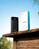 Charmast-Cargador portátil negro con 4 cables (Usado)