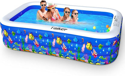 Alberca Inflable Familiar Media Para Jardín Y Patio MIBOTE