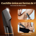 Afeitadora Corporal MAXGROOM para Hombre Recargable USB