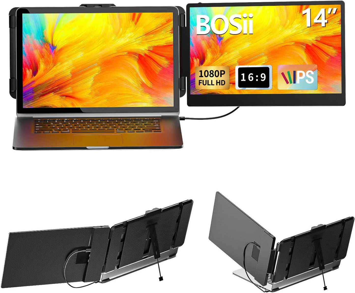 Monitor extensor de pantalla para ordenador portátil, 14 " USADO