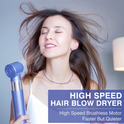 Cepillo secador de pelo de alta velocidad Lyealion Púrpura