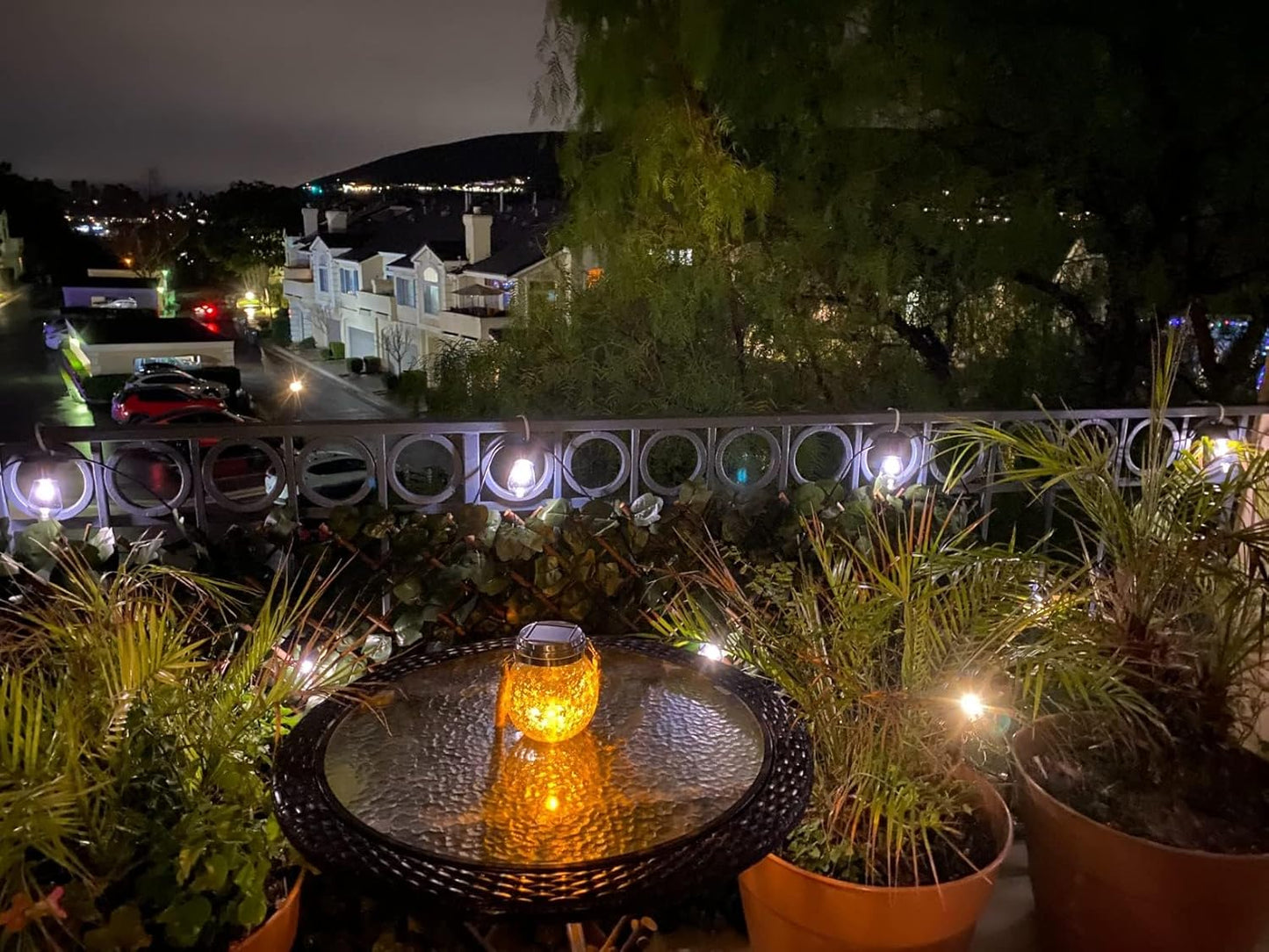 Tira de luces solares para exteriores impermeables 8.2m