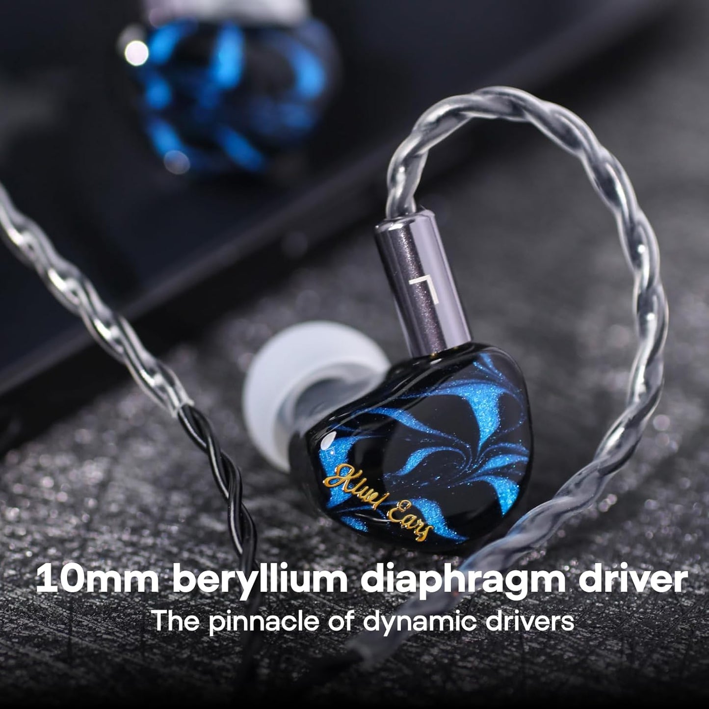 Audifonos Transductor dinámico de berilio,10mm, para Músicos, Audiophile.