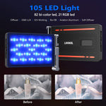 Panel Luz LED Waffle Video Fotografia 5500 K