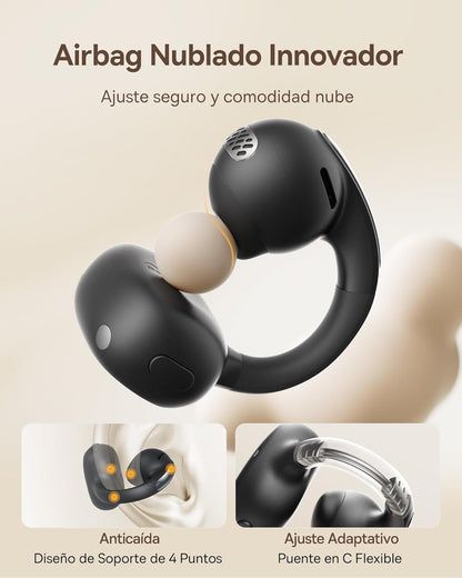 Auriculares abiertos de clip, Baseus MC1, BT , iPhone, Android.(USADO).